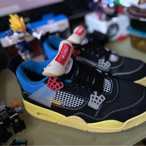 Jordan 4 Union Off Noir